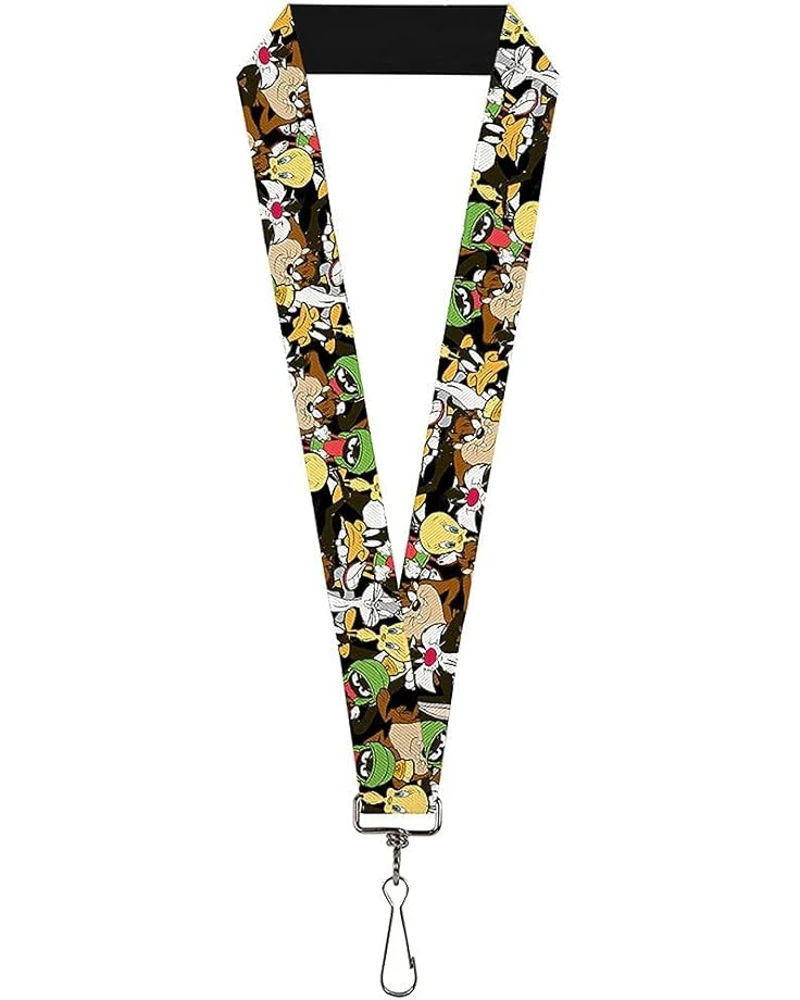Buckle-Down Men's Lanyard-Looney Tunes, Multicolor, Standard
