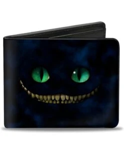 Buckle-Down Men's Tim Burton's Cheshire Cat Eyes & Teeth + Tree Pose, Multicolor, Standard Size