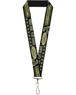 Buckle-Down Lanyard-1.0"-Ford F-150 Works Hard, Plays Harder./Stars