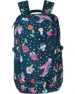 Vera Bradley Recycled Lighten Up Reactive Lay Flat Travel Backpack