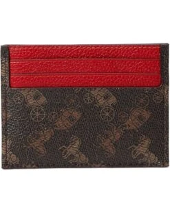 COACH Refined Flat Card Case