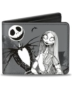 Buckle-Down Men's Nightmare Before Christmas Jack & Sally Pose, Multicolor, Standard Size