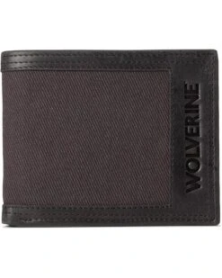 Wolverine Canvas/Leather Raider Bifold Wallet