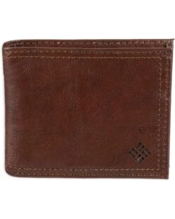 Columbia Men's Leather Extra Capacity Slimfold Wallet