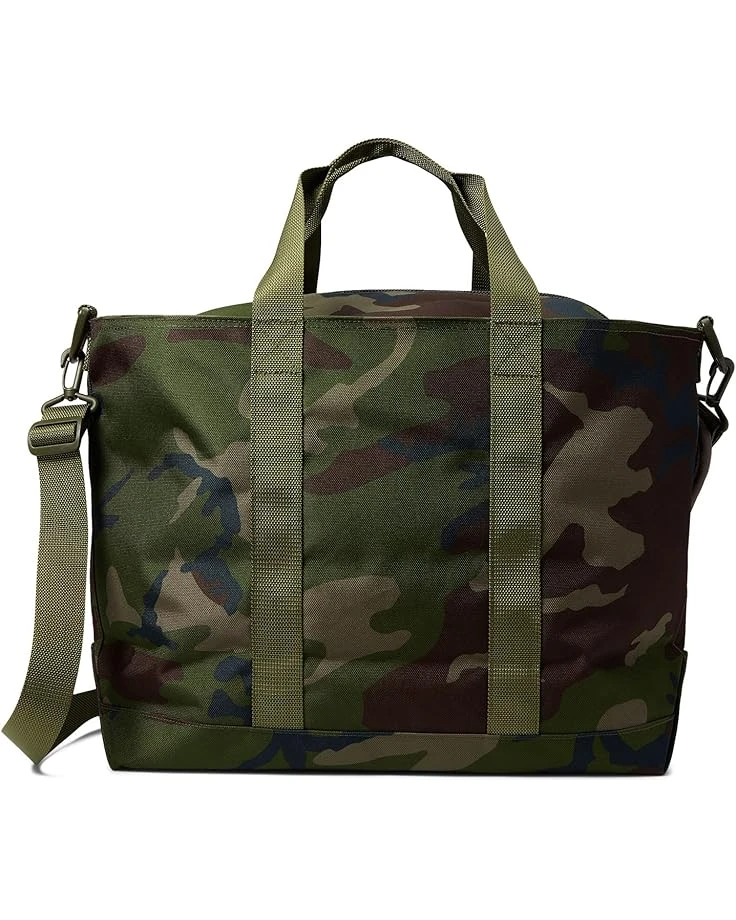 L.L.Bean Zip Hunter's Tote Bag With Strap Camouflage Large