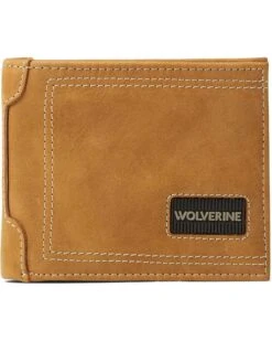 Wolverine Rugged Bifold Leather Wallet